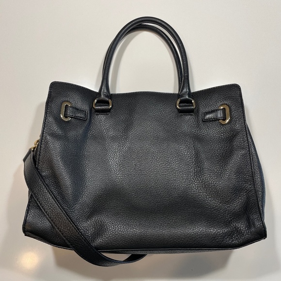 Michael Kors Black Leather Handbag - Picture 3 of 6